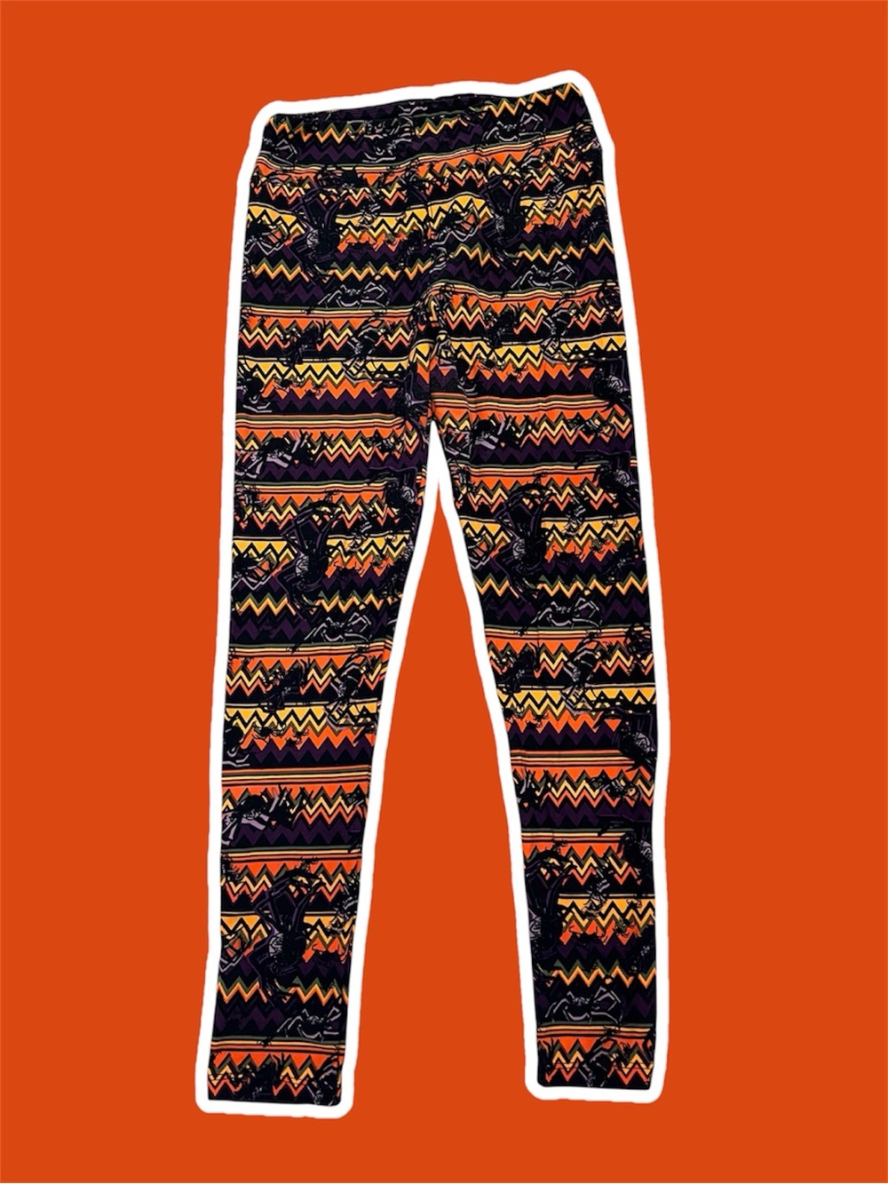 🔶LULAROE: Women’s one size, Halloween spider theme pattern leggings preowned🔶